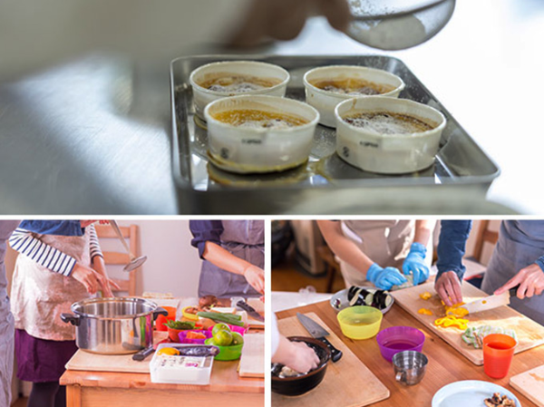 厨房コラージュ